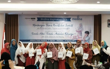 Hadir di Makassar, Medina Ajak Perempuan Membangun Bisnis Kreatif
